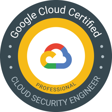 Professional Cloud Security Engineer Badge